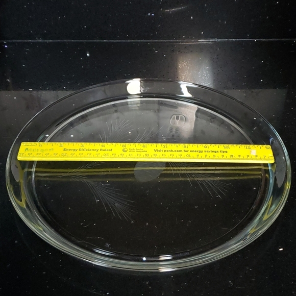 Princess House Pinecone 13" Serving Platter - Picture 2 of 4